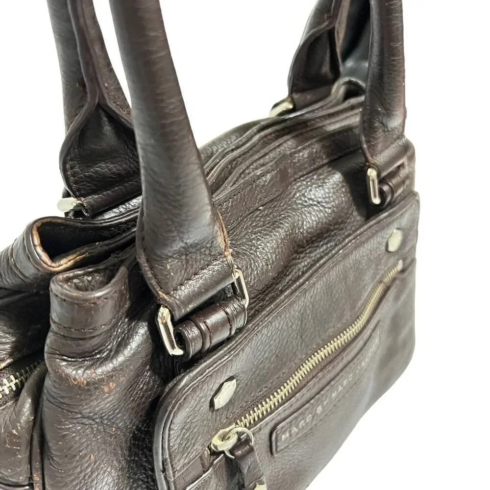 MARC BY MARC JACOBS Brown Leather Shoulder Bag